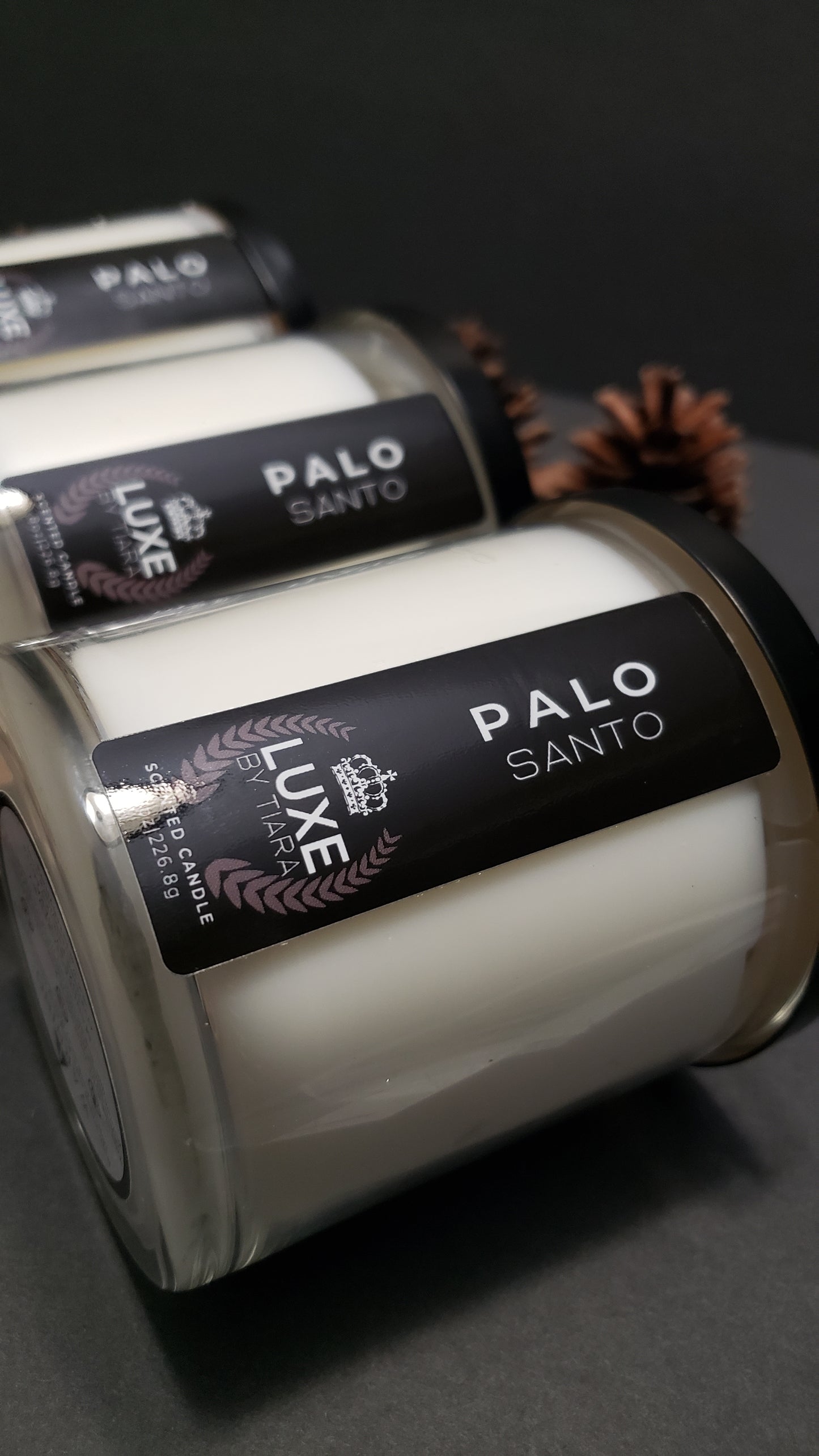 Palo Santo 8oz candle
