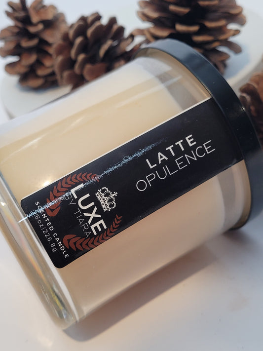 Latte Opulence 8oz candle