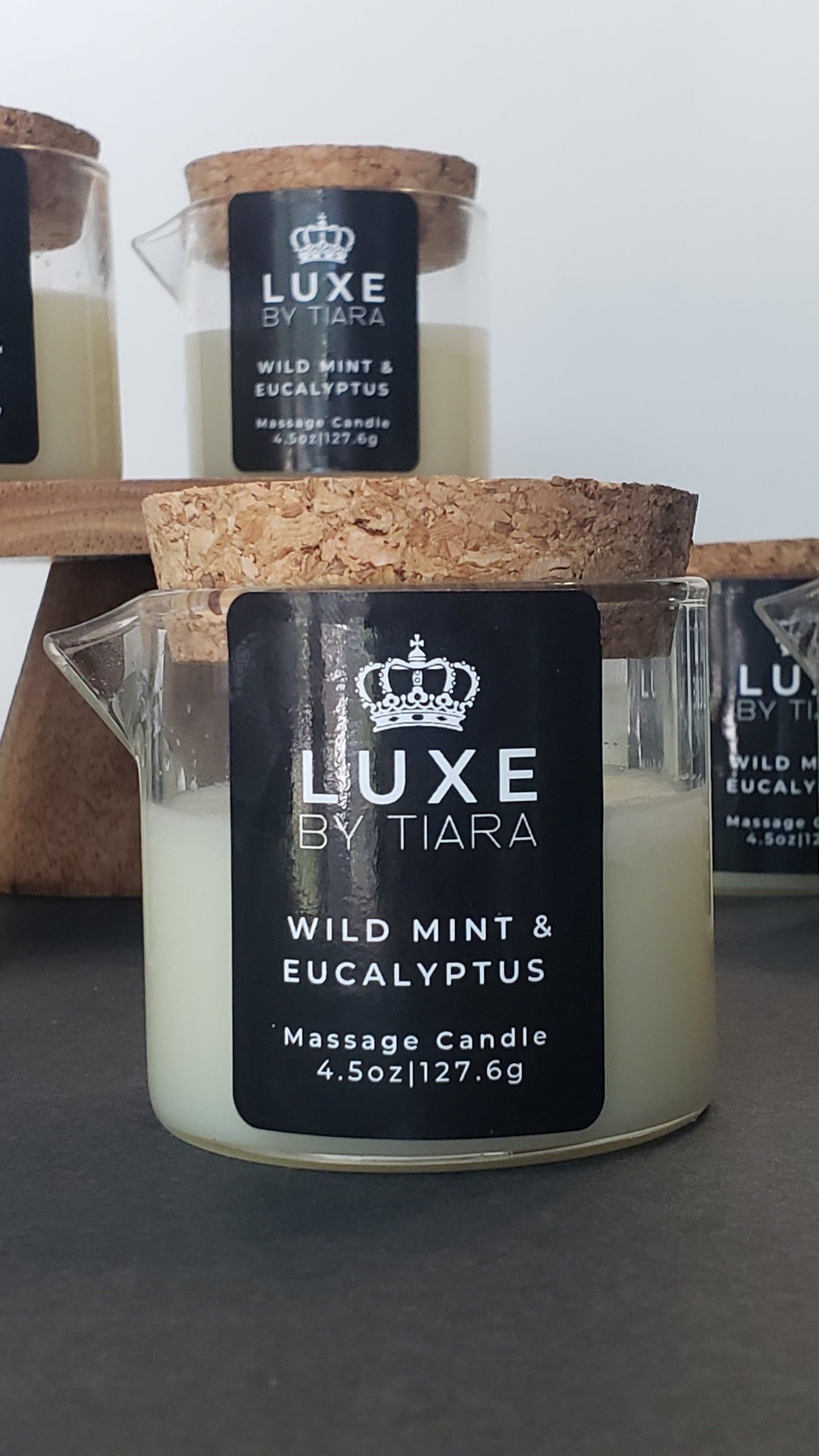 Wild Mint and Eucalyptus Massage Candle