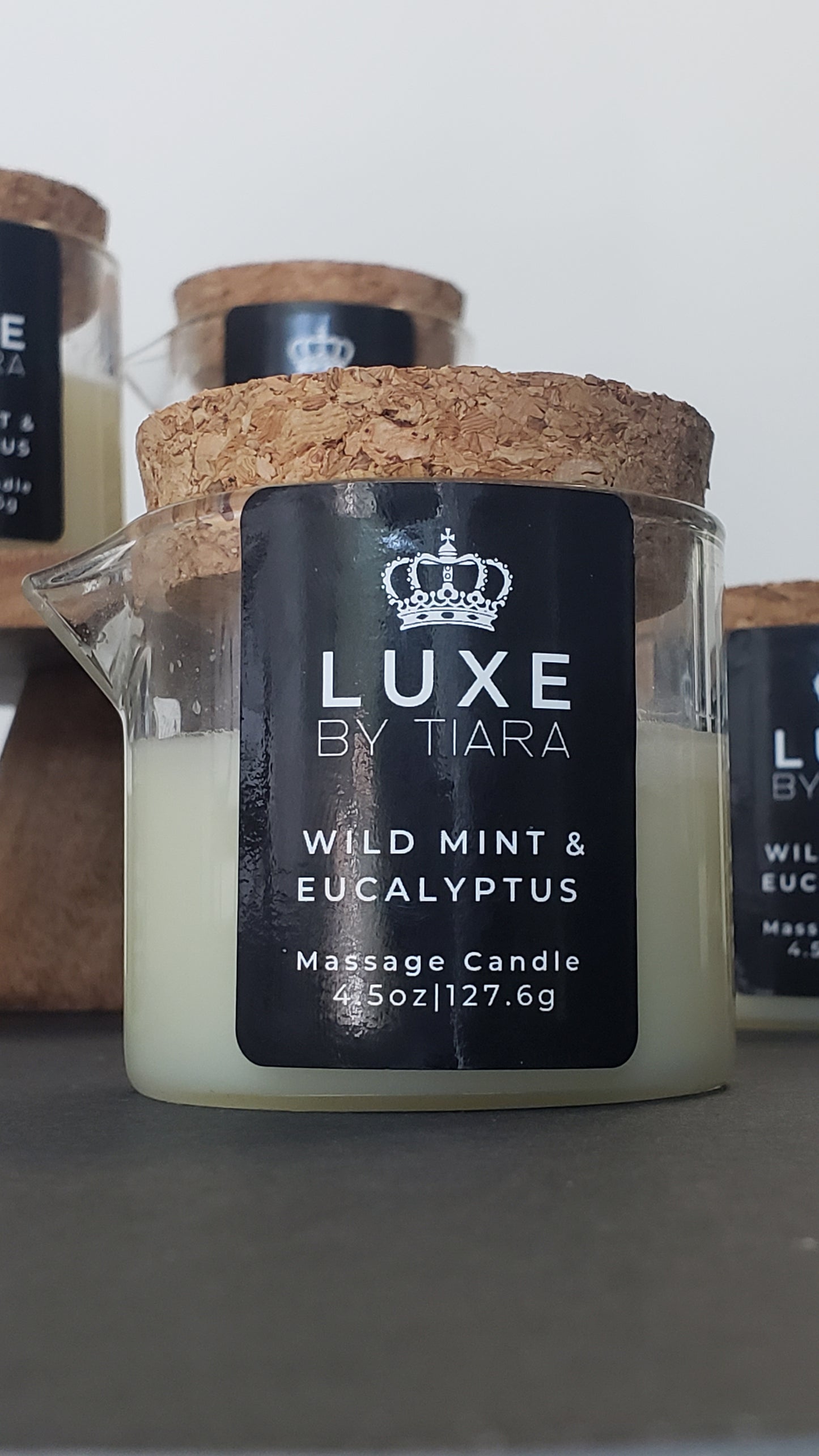 Wild Mint and Eucalyptus Massage Candle