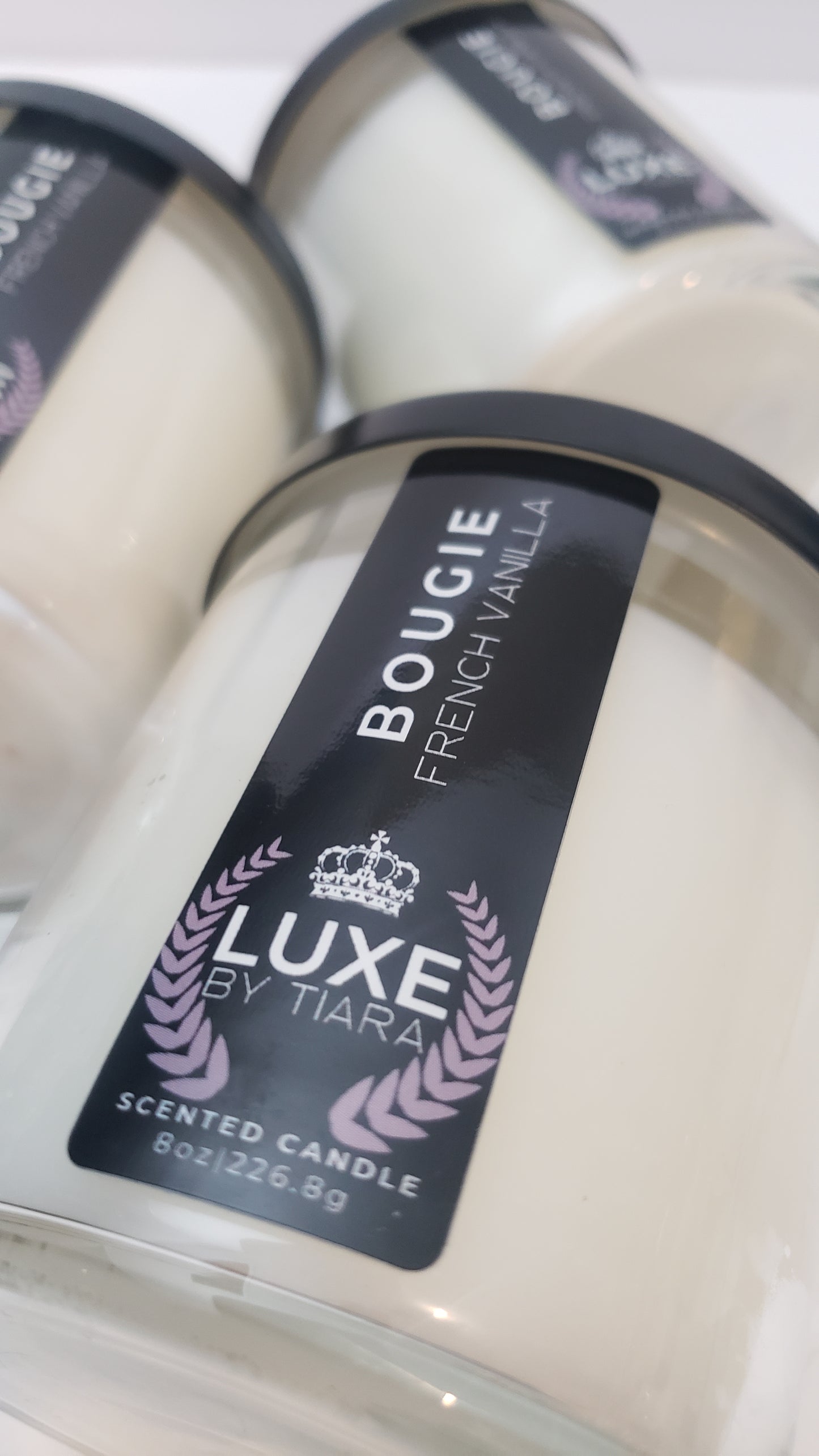 Bougie French Vanilla 8oz candle
