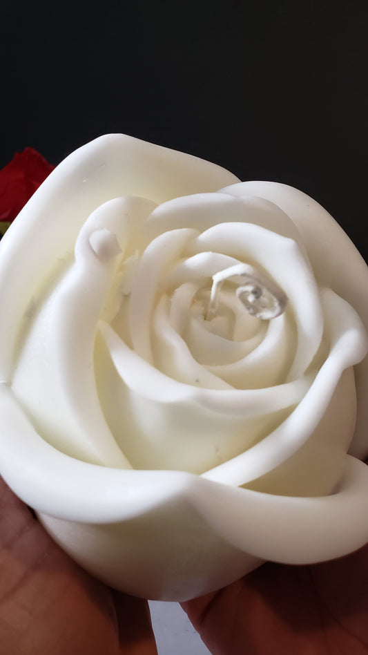 Rose candle