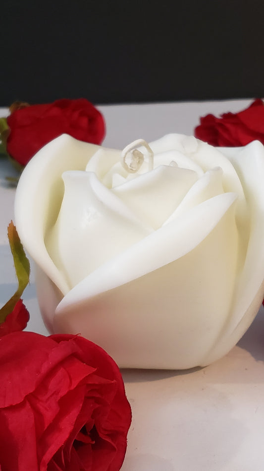 Rose candle