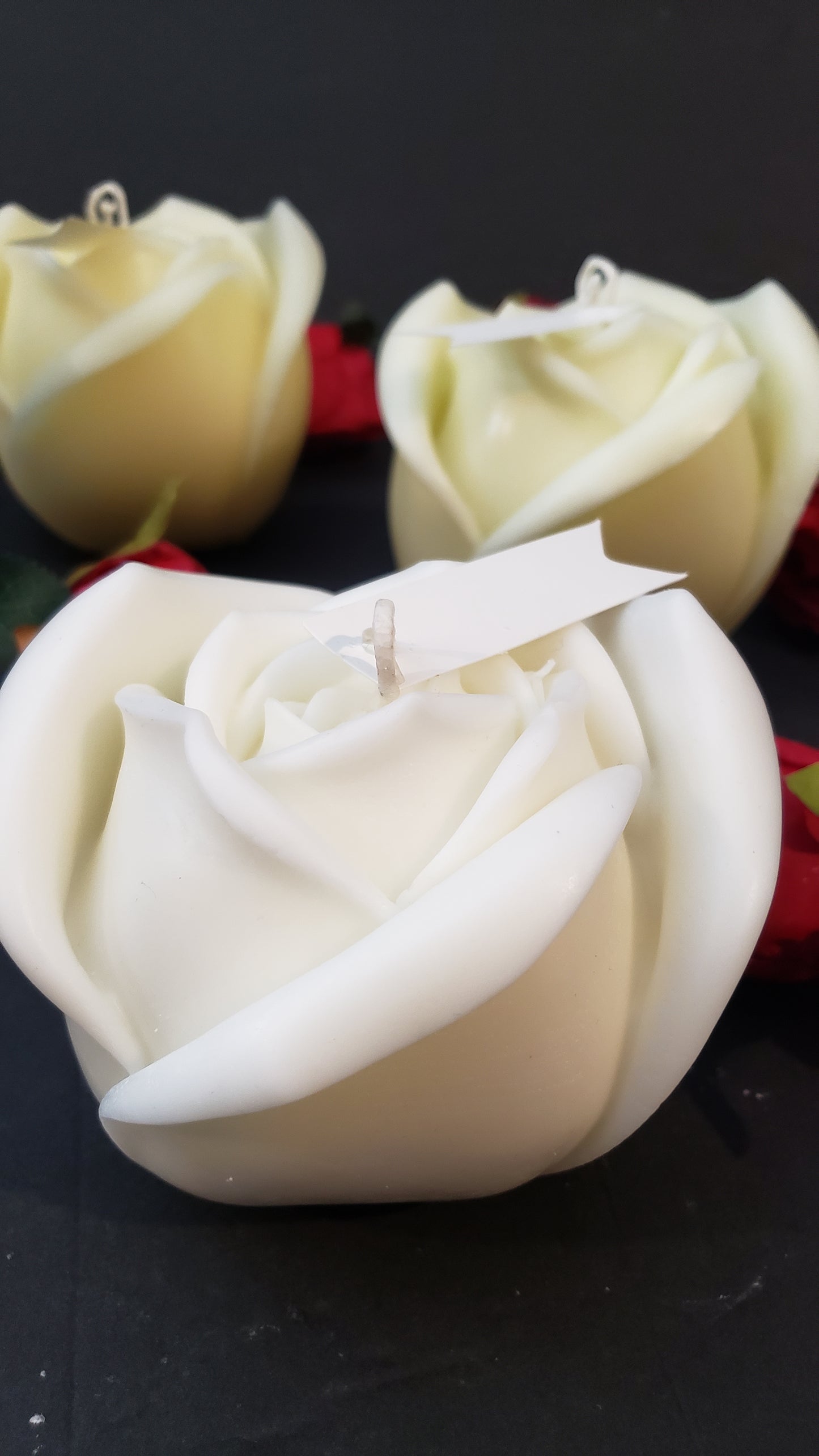 Rose candle